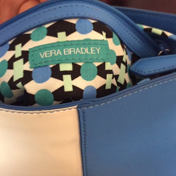 Vera Bradley blue Crossbody purse - Picture 9 of 13